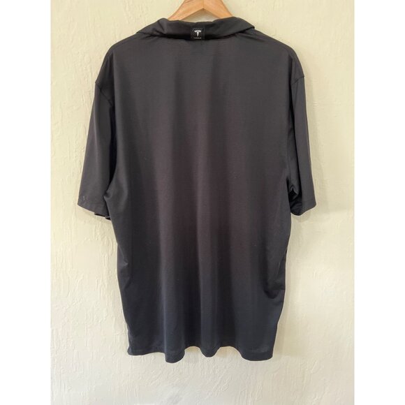 Men's TESLA black s/s polo shirt size XL - Picture 5 of 8